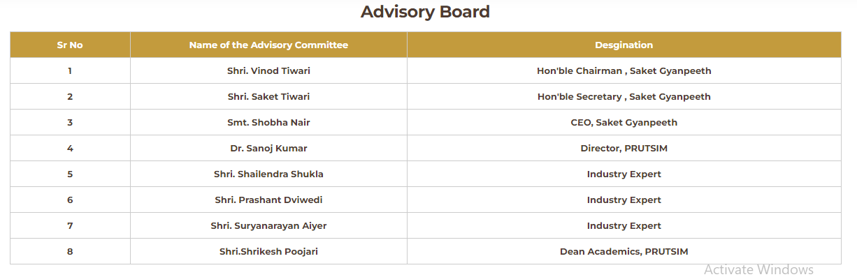 Advisory Board